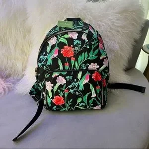 Kate Spade Watson Lane Black Multi Print Backpack Large Kate Spade Chelsea The Little Better Nylon Backpack Bico  main image 4